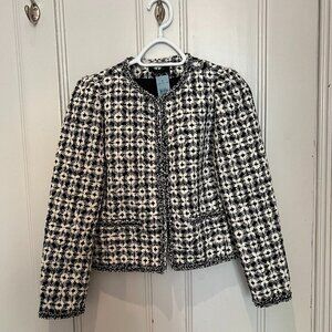 Ann Taylor tweed work jacket
